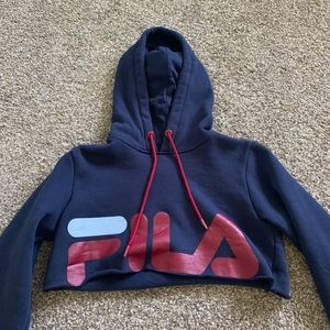 cropped hoodie